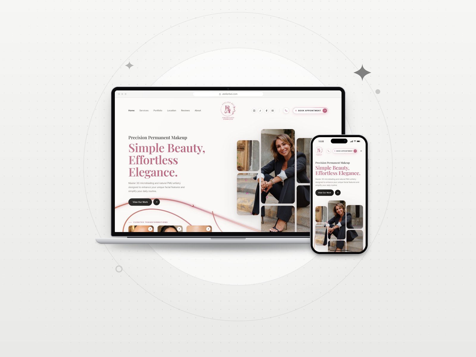 Atelier Bei — Beauty Studio Website